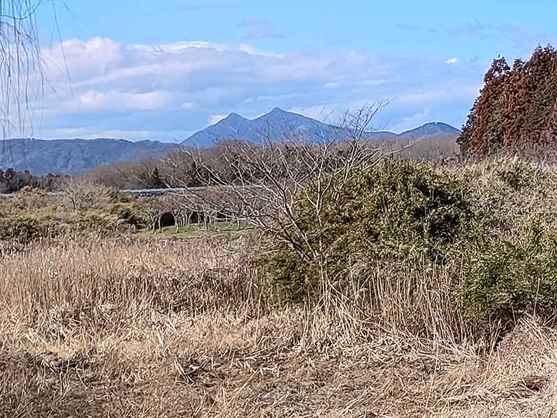 写真：宍倉小多聞寺池から見る筑波山は、66年前の風景のままです。の画像