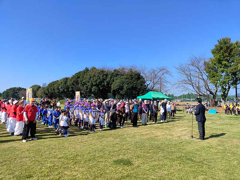 写真：秋晴れのふれあいスポーツ大会が開催されました。の画像