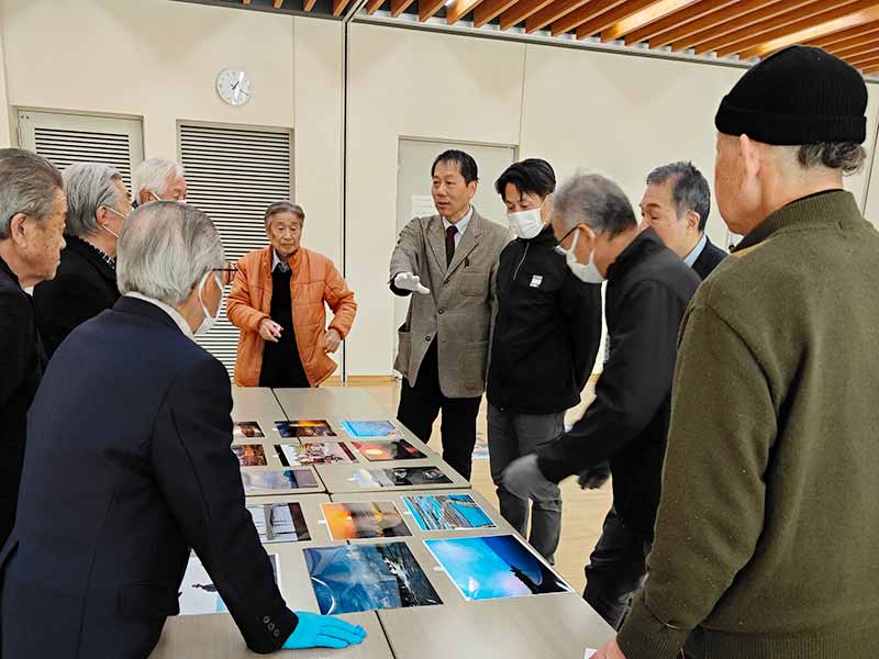 写真:17日帆引き船フォトコンテスト審査会の写真